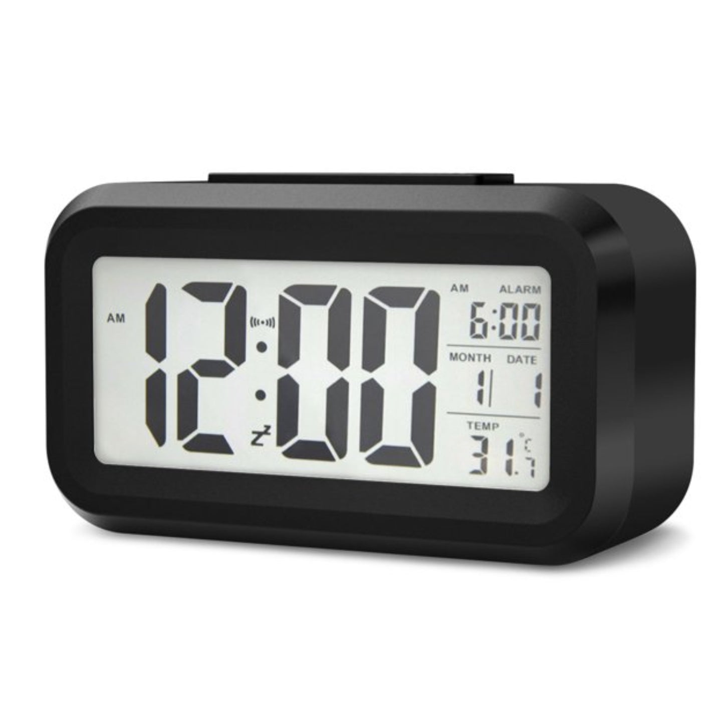 Digital Clock LCD Alarm Clock Backlight Time Light Sensor - Homeware Discounts