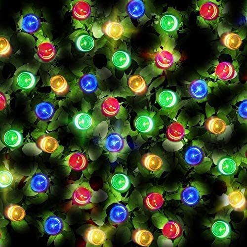 200 Multi Colour LED Solar Powered 24m Garden Christmas Fairy Lights - Waterproof Solar - Homeware Discounts