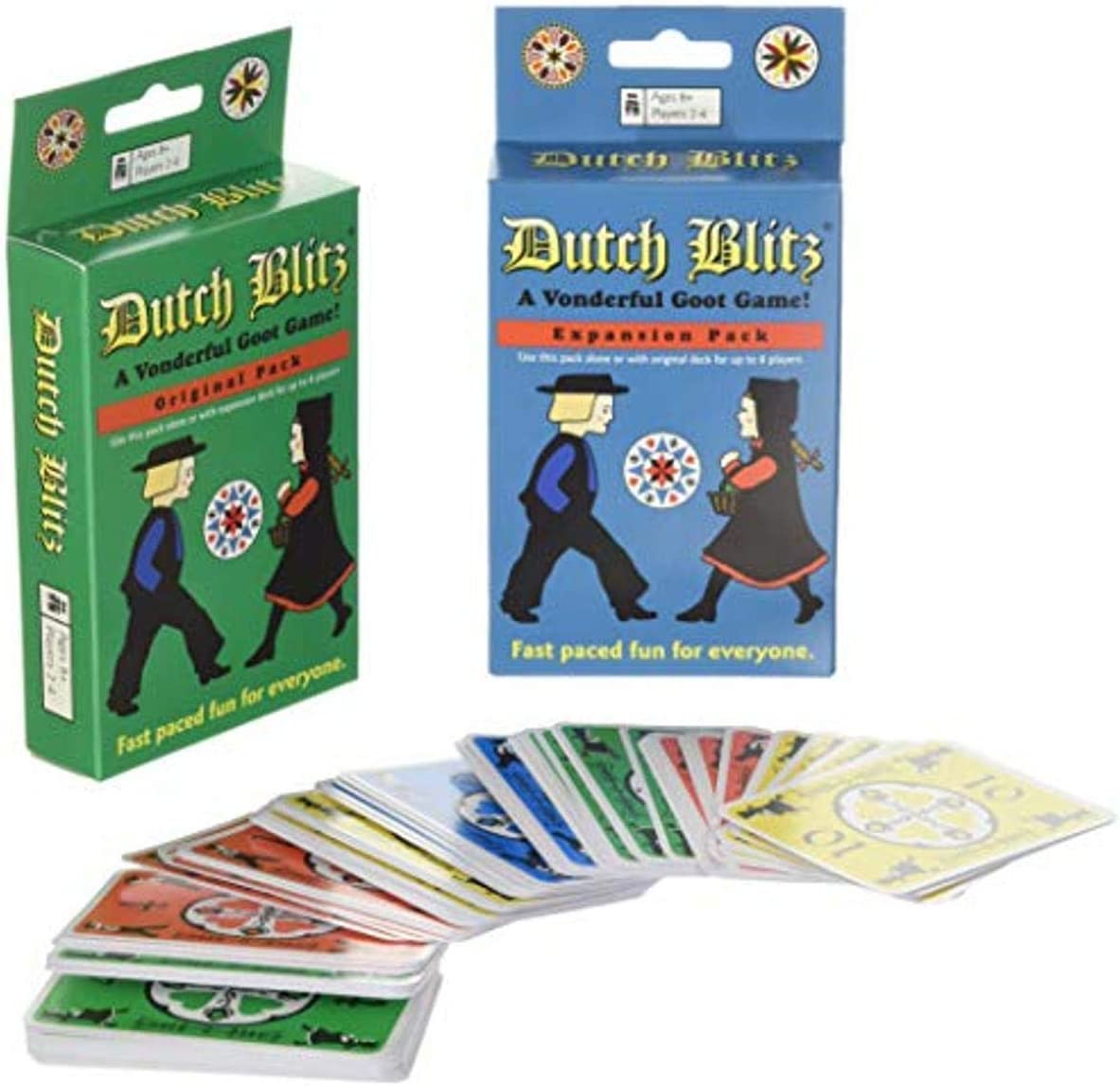 Dutch Blitz Original and Expansion Pack Set Card Game - Homeware Discounts