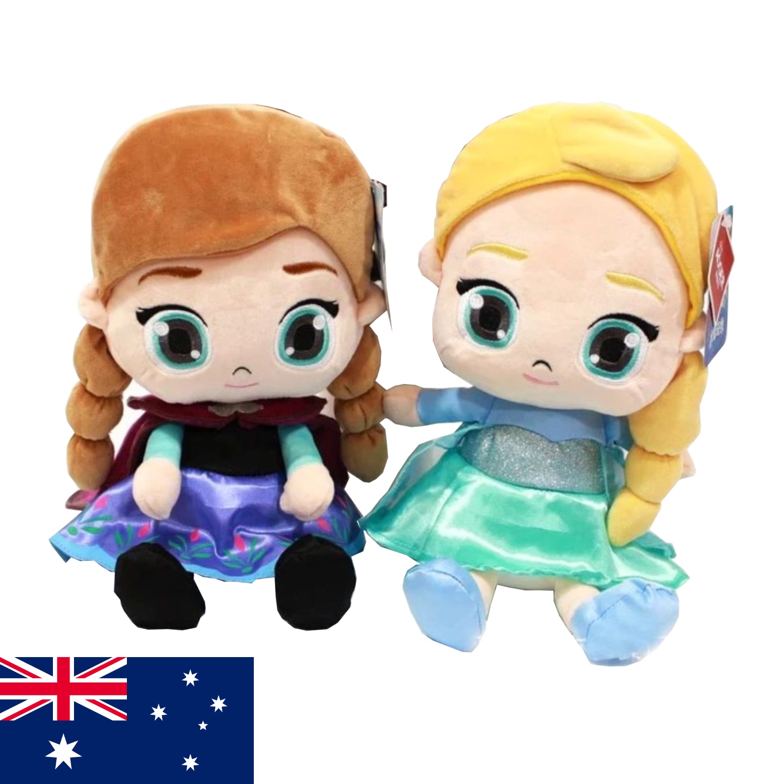 65CM FROZEN Anna Elsa Plush Soft Toy Doll Kids - Homeware Discounts