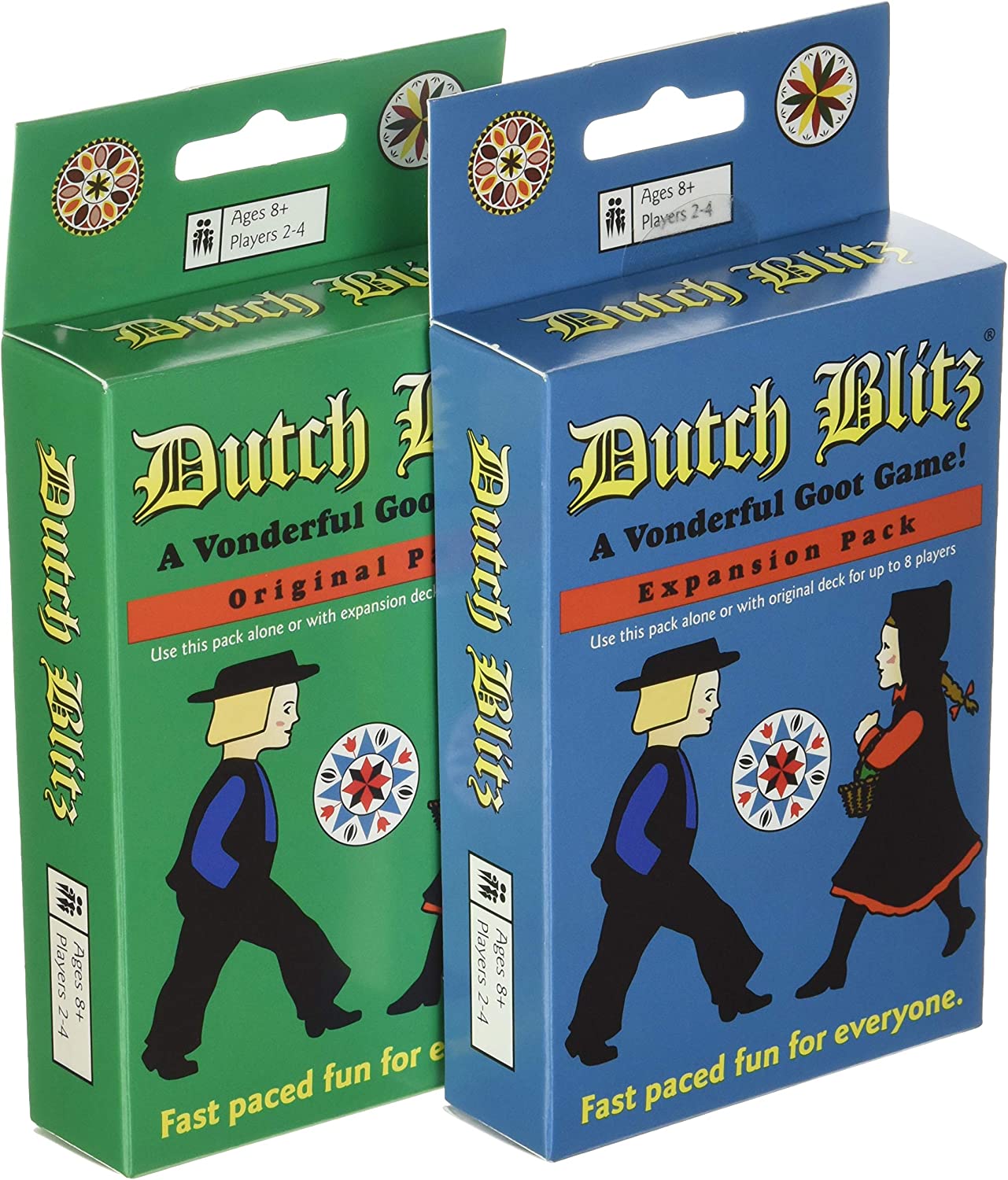 Dutch Blitz Original and Expansion Pack Set Card Game - Homeware Discounts