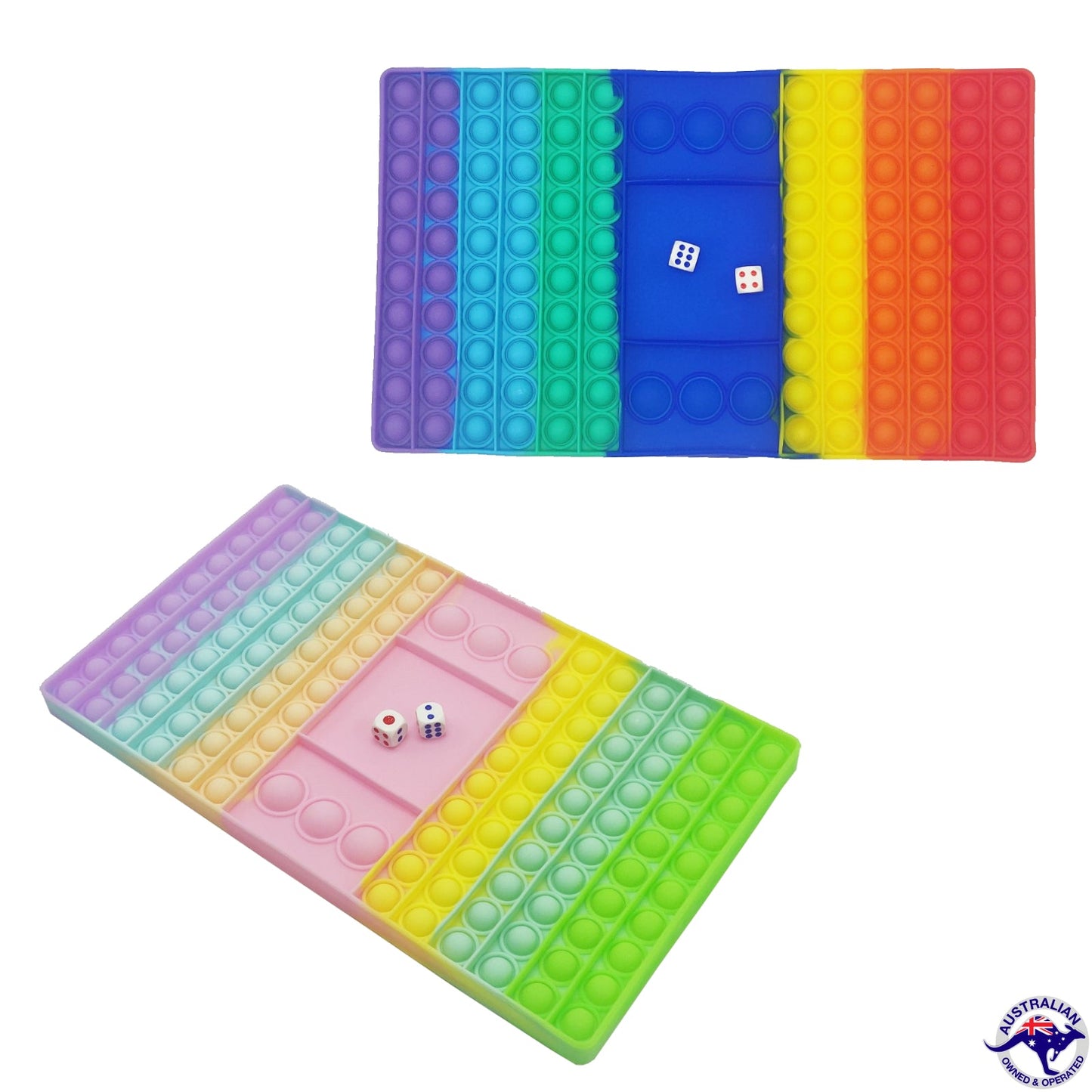 Pop Board Game Dice Roll Game Fidget Toy Sensory - Homeware Discounts