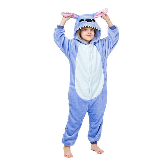 Onesie Dress Kigurumi Kid Plush Cosplay Animal Pajamas Spiderman Stitch Animals - Homeware Discounts