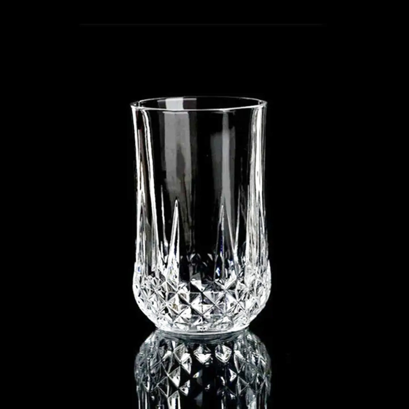 Crystal water glasses, 320ml, 6 pieces