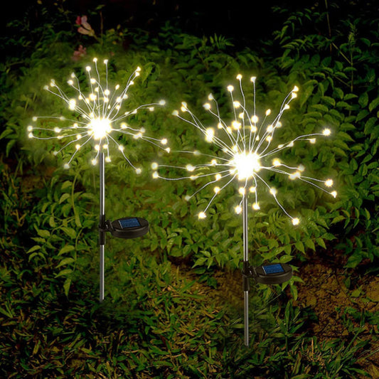 10M Solar Christmas Lights Outdoor Garden Globe Star Multicolour LED - Homeware Discounts