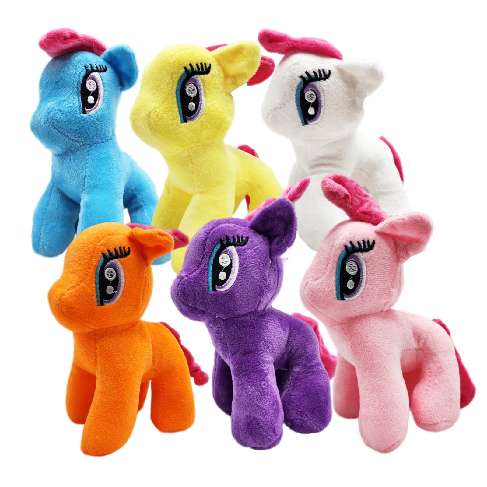 My Little Pony - Set of 6 Plush Toy - Homeware Discounts