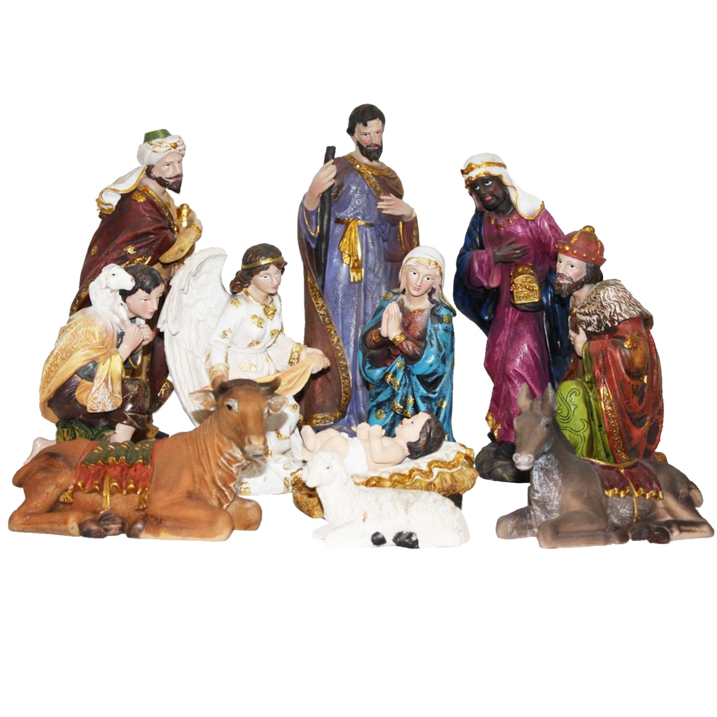 11-Piece Religious Nativity Figure Set 30CM - Homeware Discounts