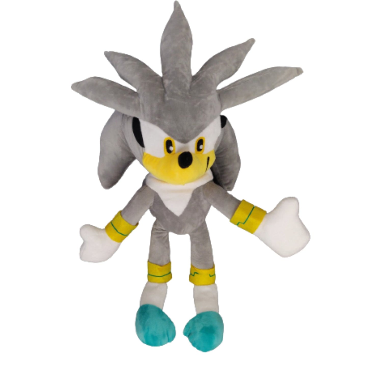 55CM Sonic The Hedgehog Plush Toy Knuckles Tails Silver Shadow - Homeware Discounts