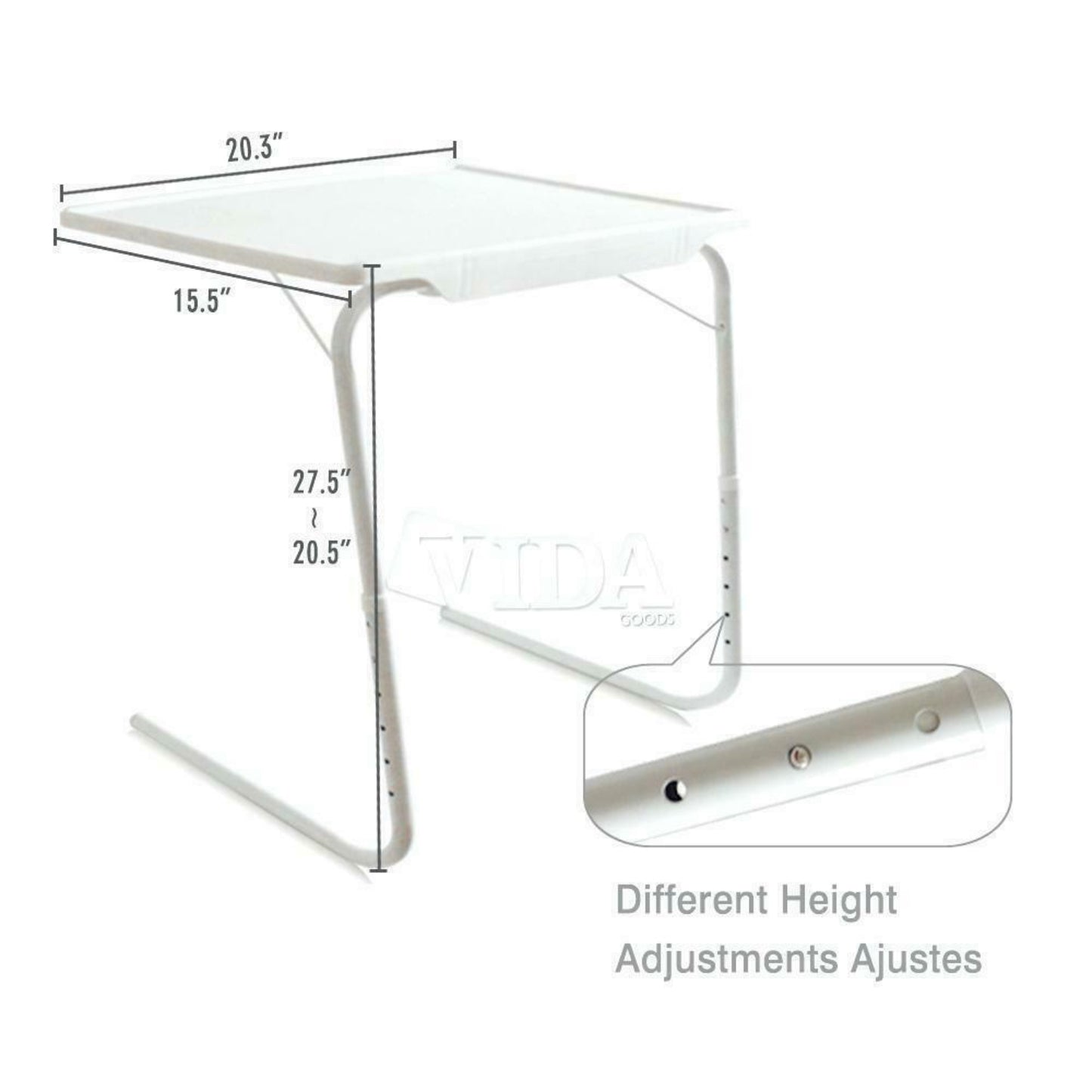 *Pre-Order* Table Mate II Adjustable TV Tray - Folding Tray Table - Homeware Discounts